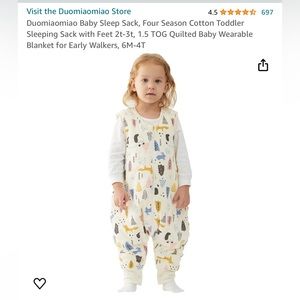 Never worn sleep sack 12mo-2T